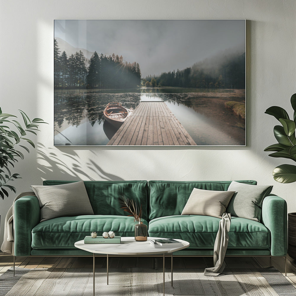 Foggy morning | Canvas