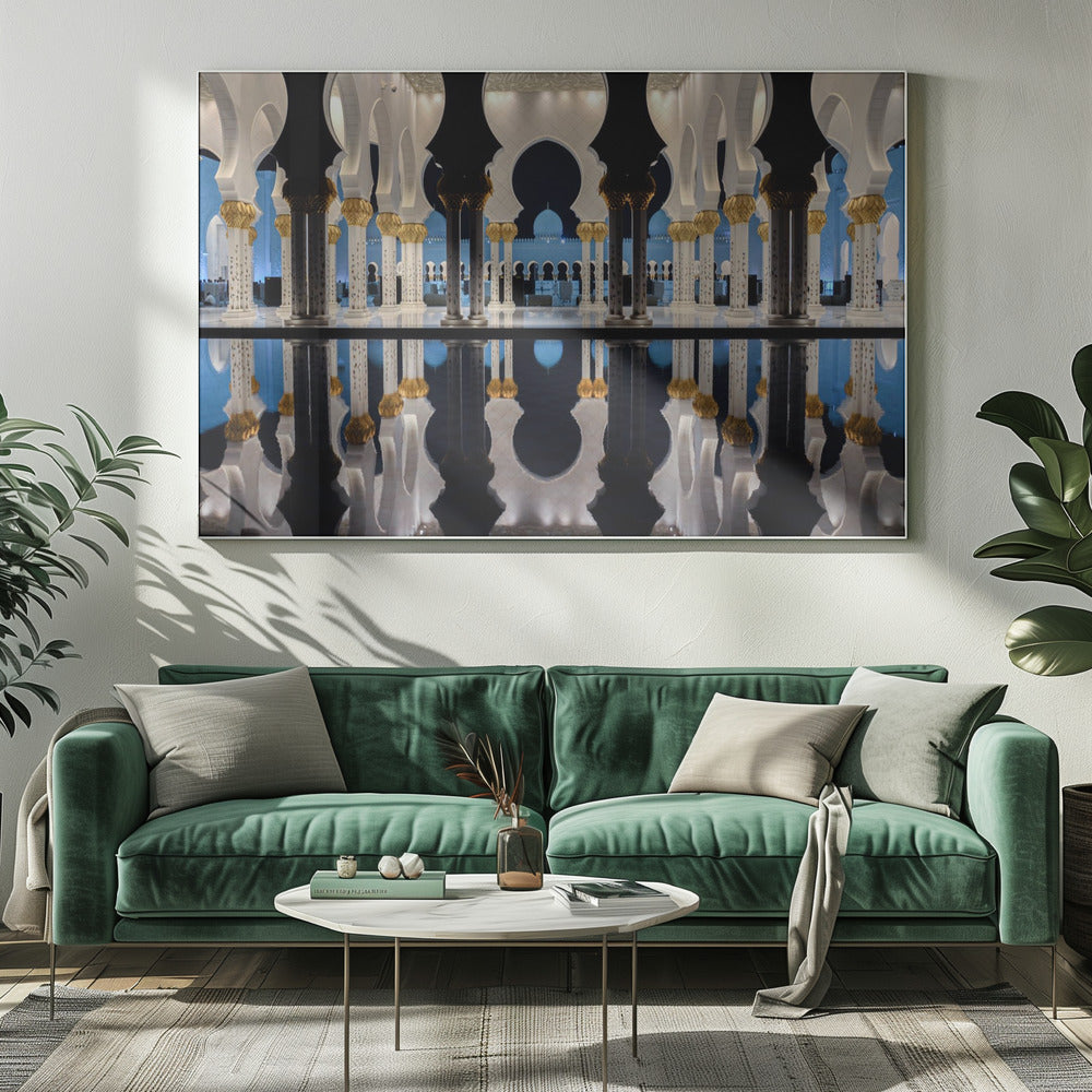 Blue Hour & Reflection | Canvas