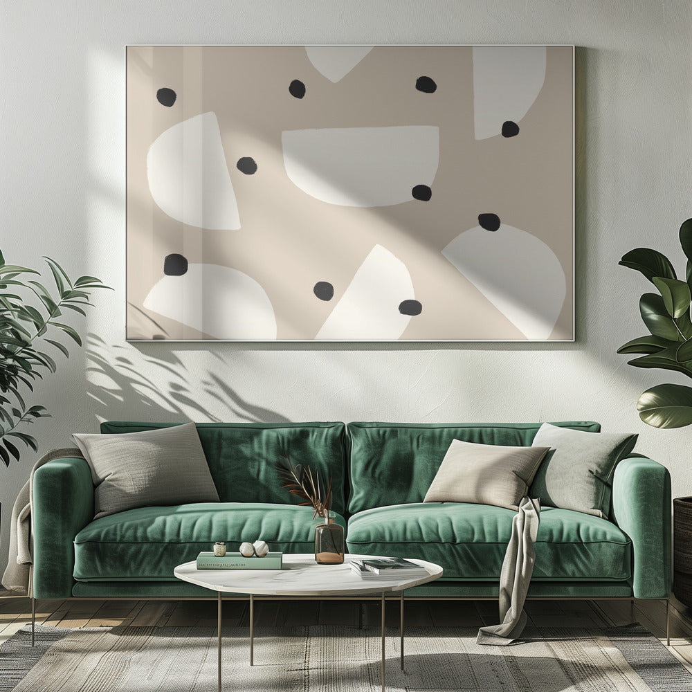 Eclipses and Dots | Canvas