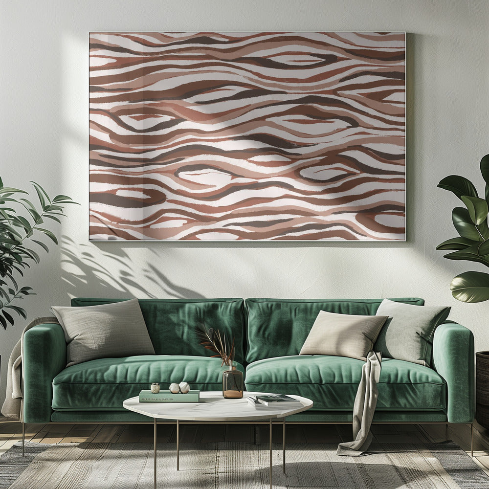 Earthy Waves | Canvas