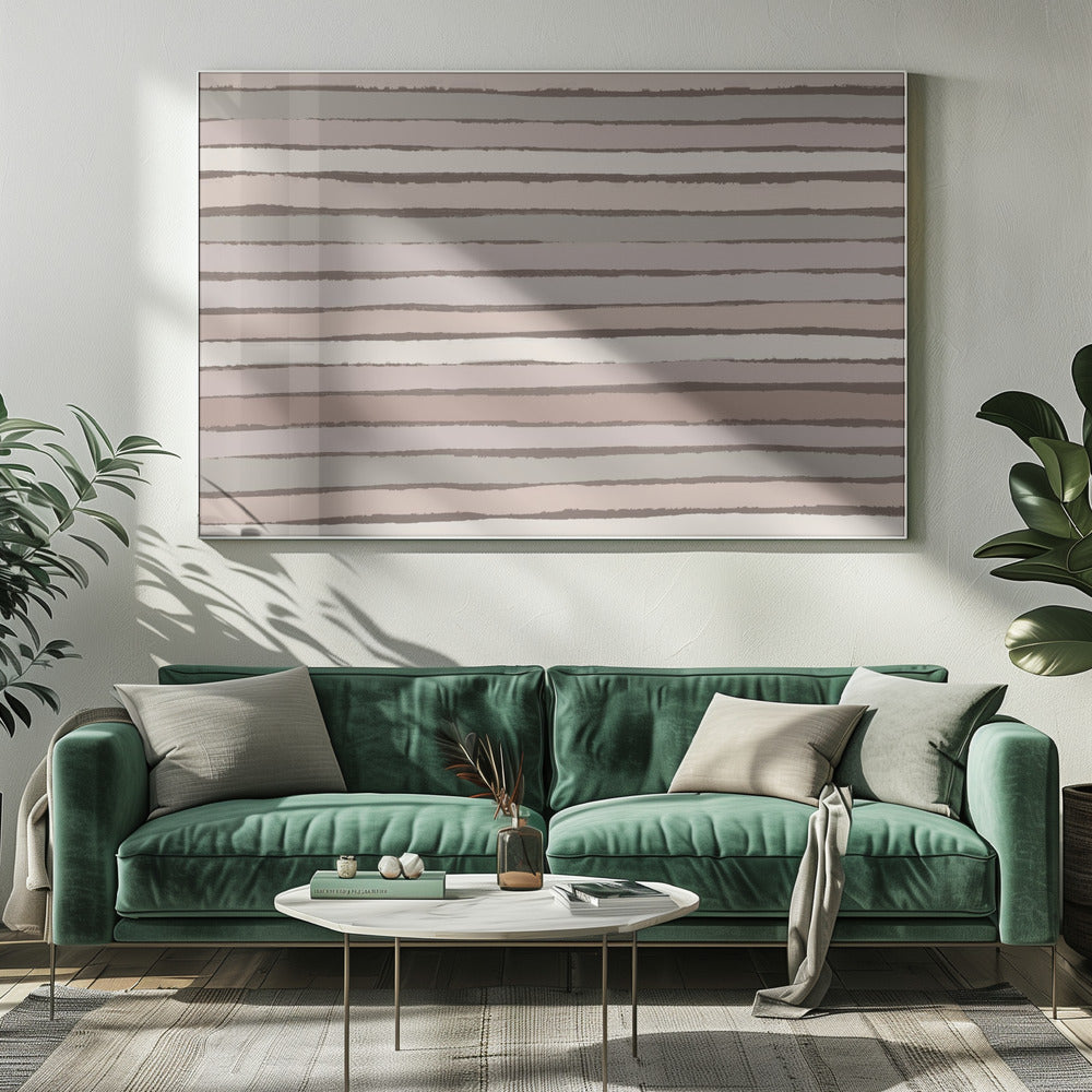 Earthy Stripes | Canvas