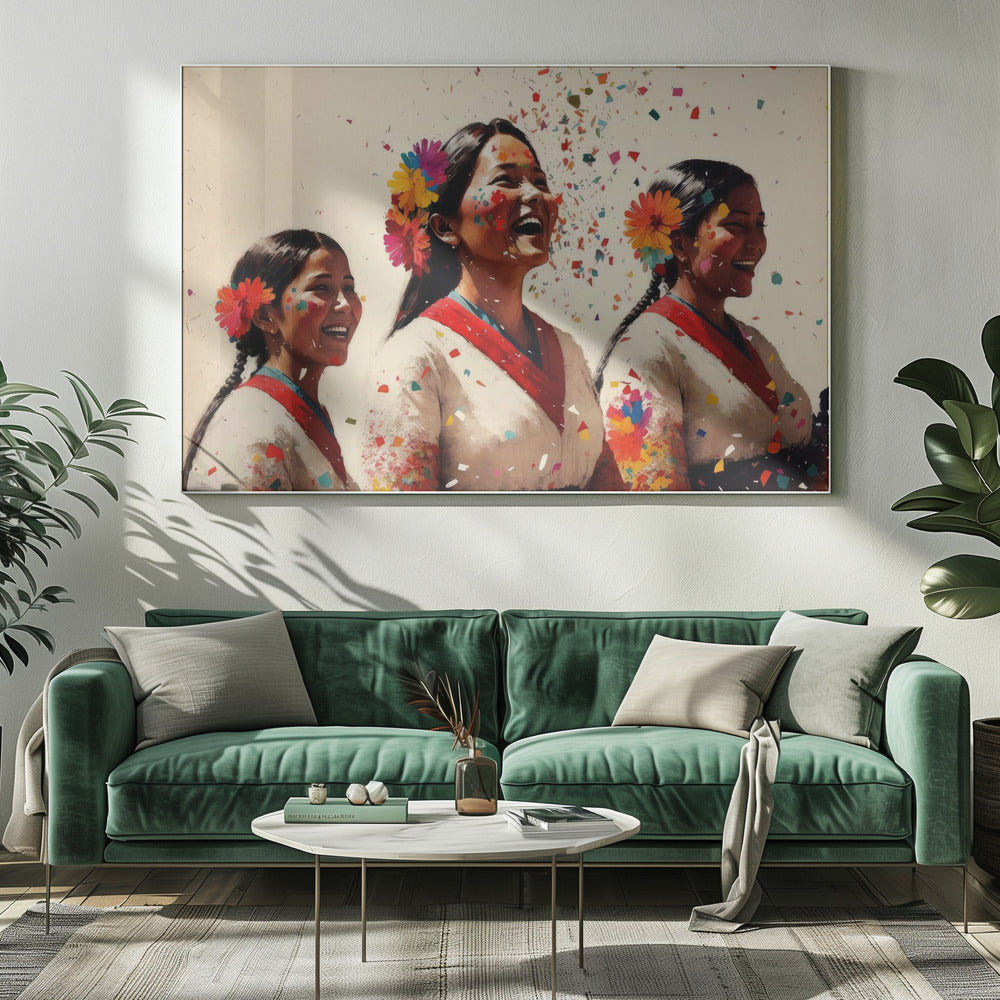 Joyful Celebration | Canvas