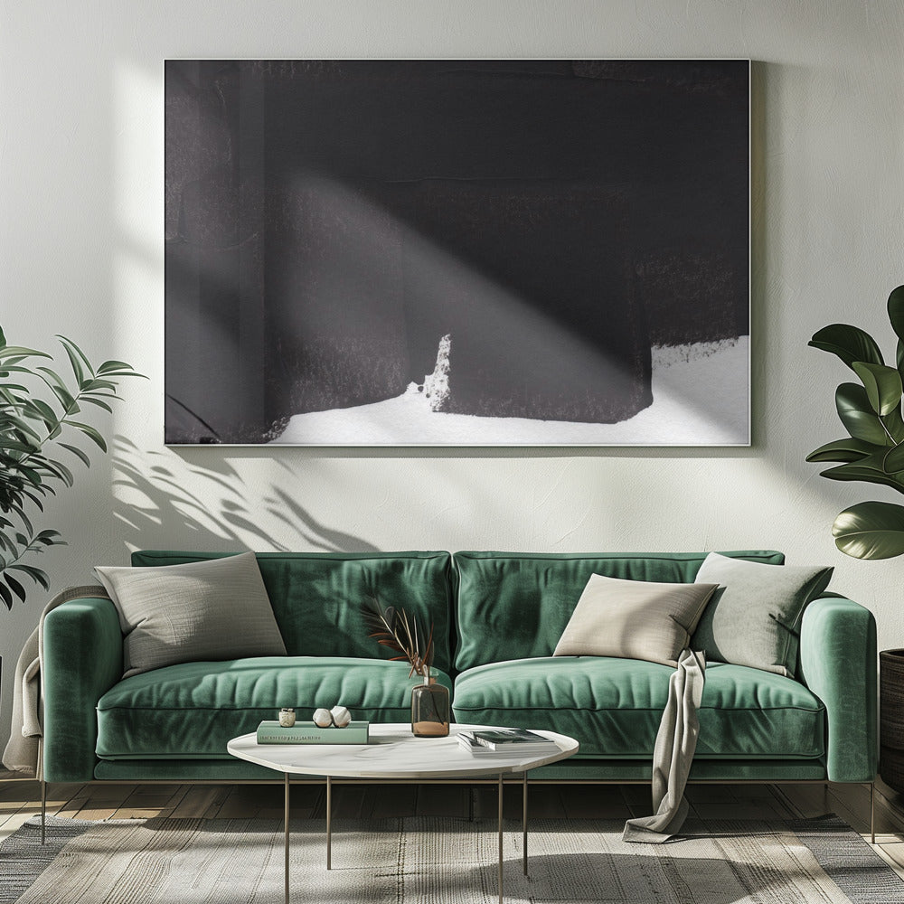 Deep Charcoal Dream | Canvas