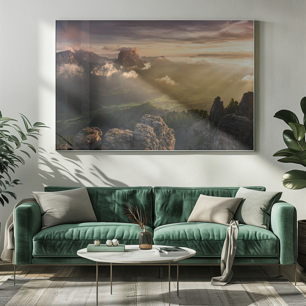 Mighty Morning | Canvas