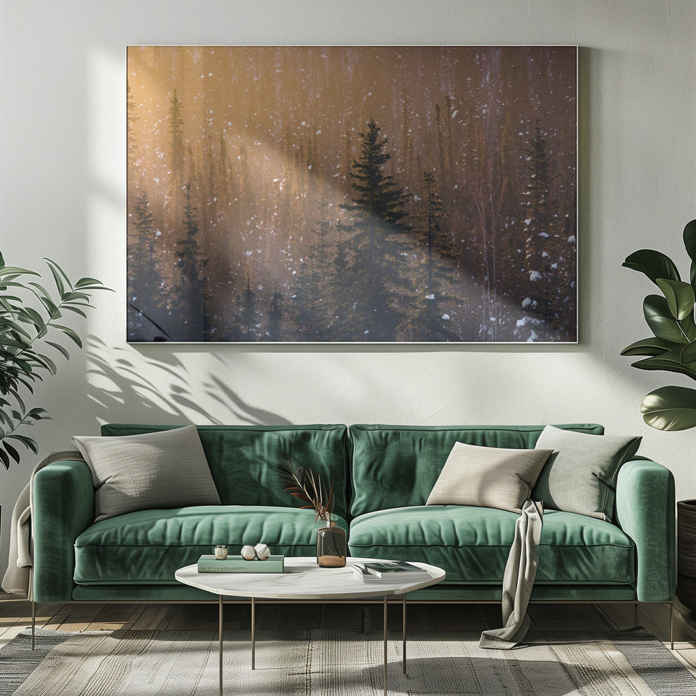 Snow Flakes | Canvas