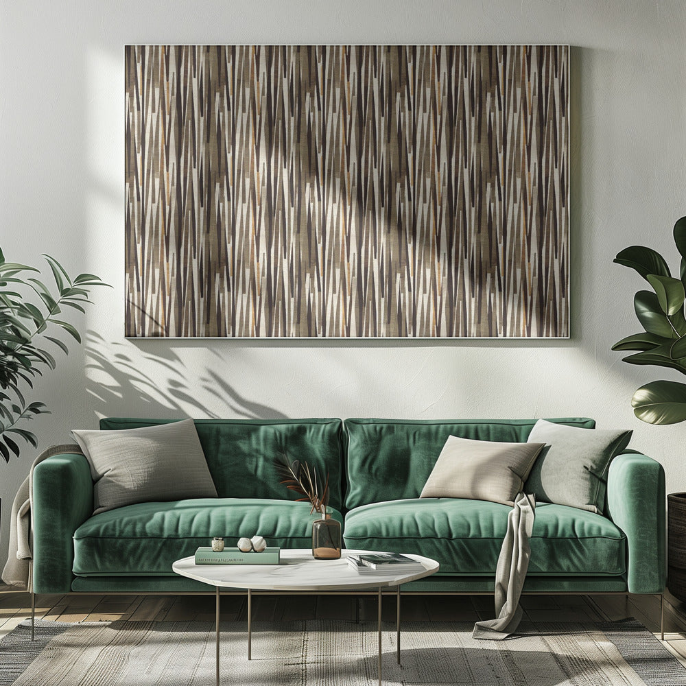 Symmetric Stripes | Canvas