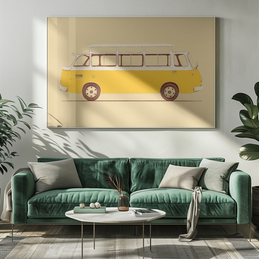 Yellow Van | Canvas