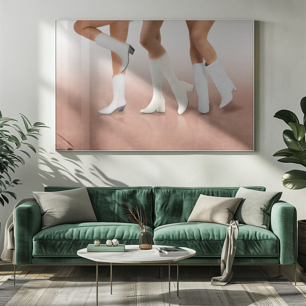 Boots in Motion | Canvas