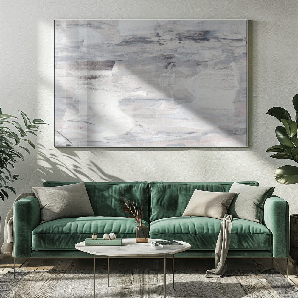 Fluid Brushstrokes with Muted Tones | Canvas