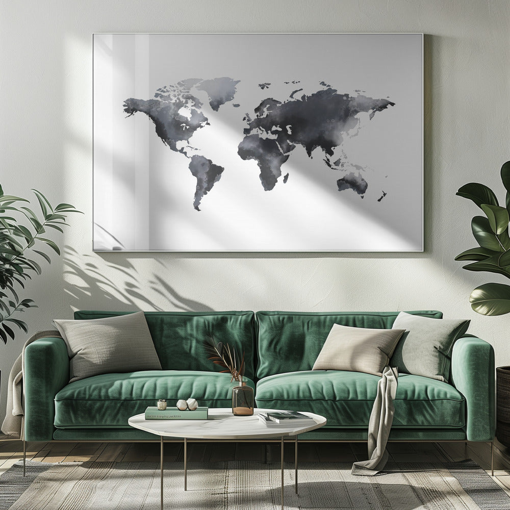 Dreamlike World Map | Canvas