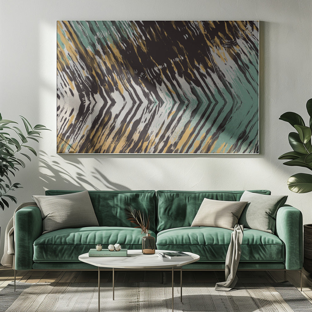 Zigzag Whirlwind | Canvas