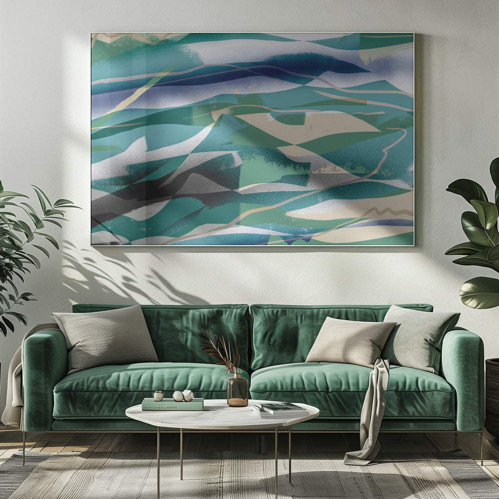 Abstraction in landscape | Canvas