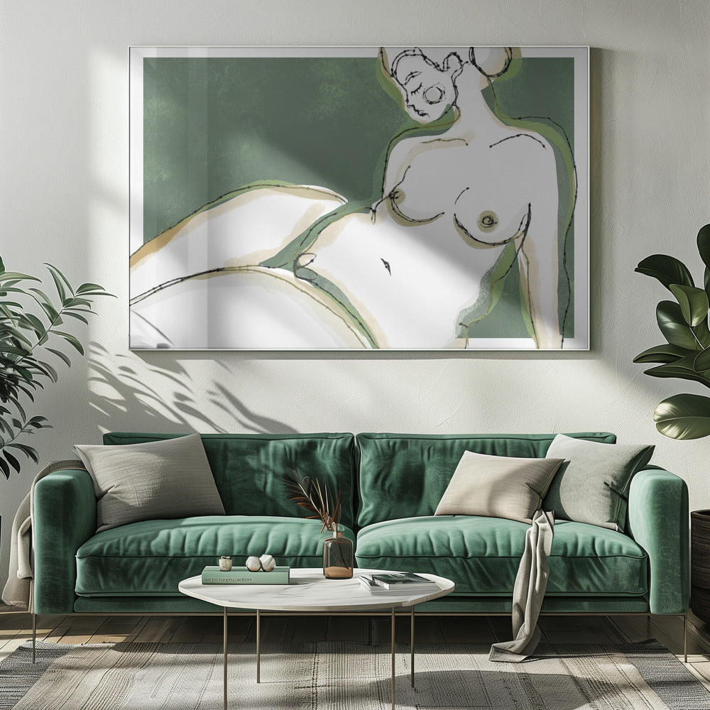 Serene Contours | Canvas