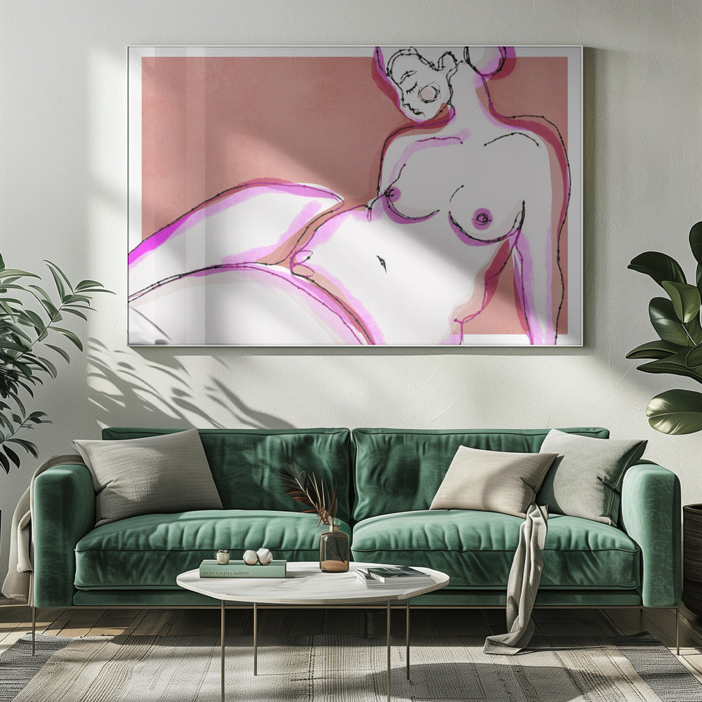 Contours of Serenity | Canvas