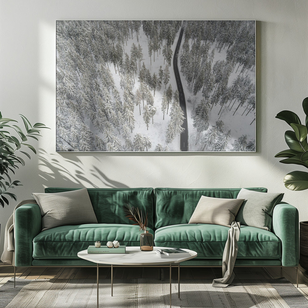 Snow Covered Trees 5 | Canvas