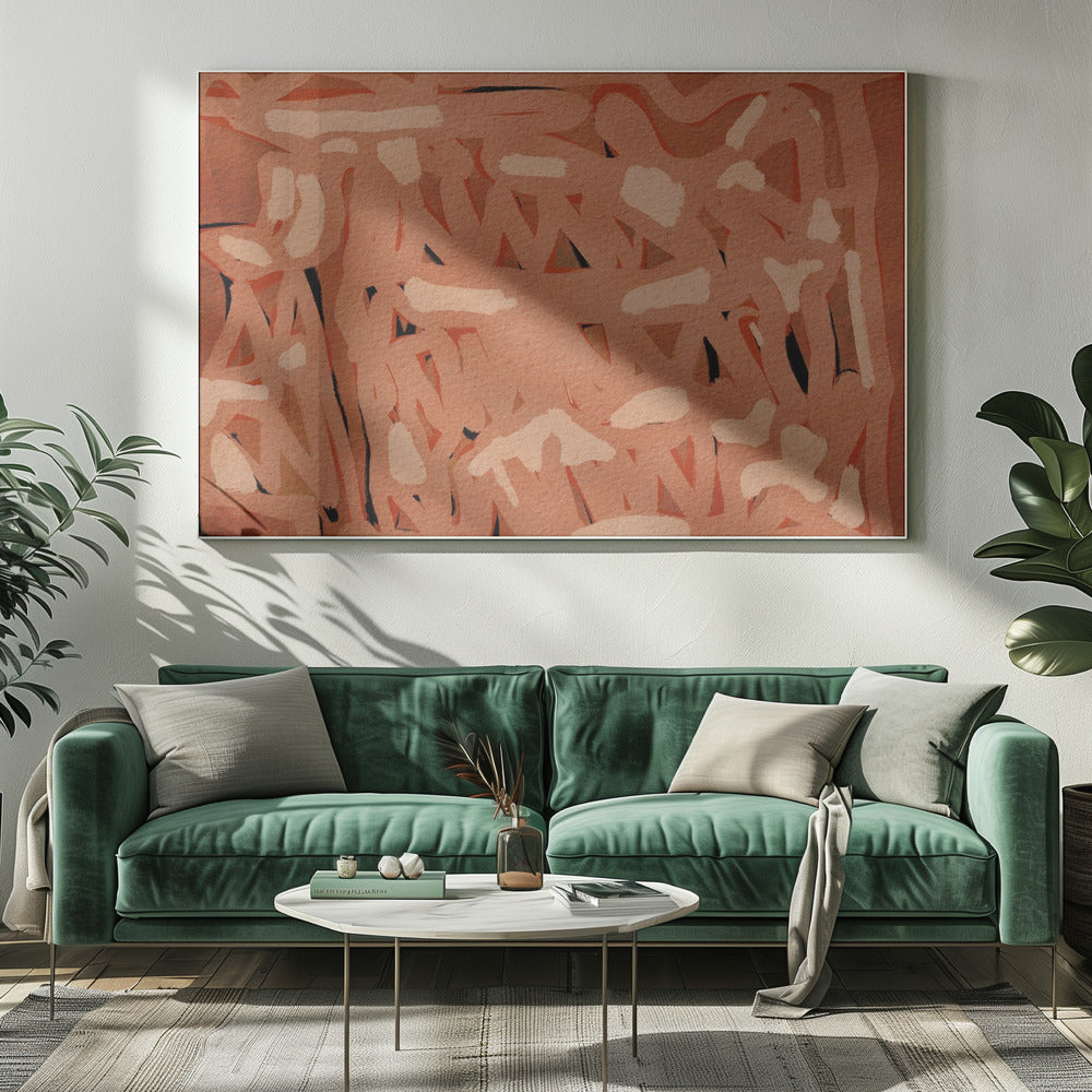 Brown abstract | Canvas