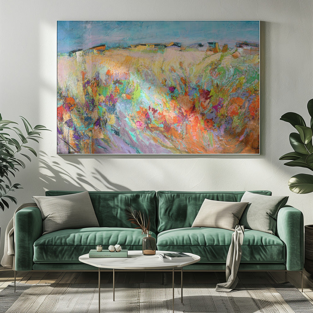 Blooming With Vibrance | Canvas