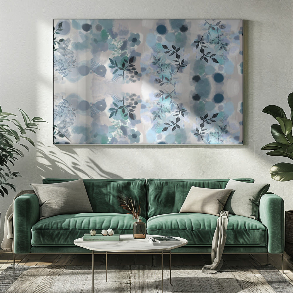 Blue Vine Mix | Canvas