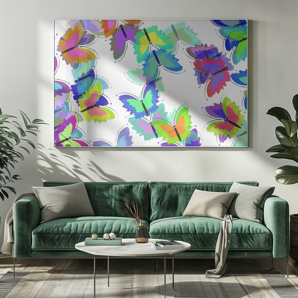 Butterfly Mix | Canvas