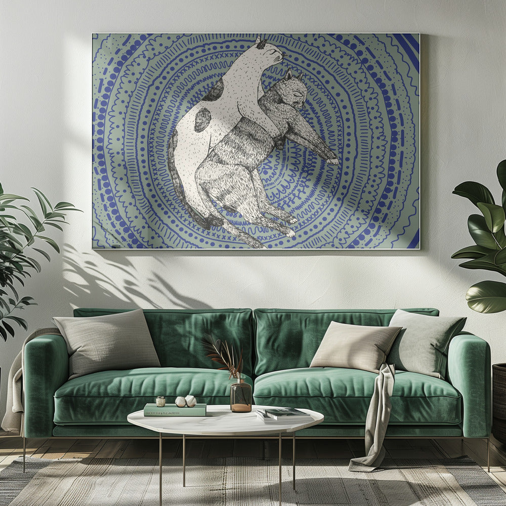 Two Cats | Canvas