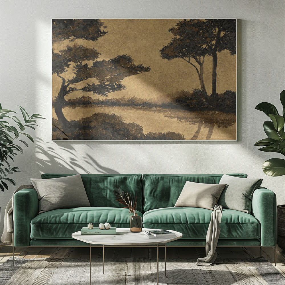 Wooland Pond | Canvas