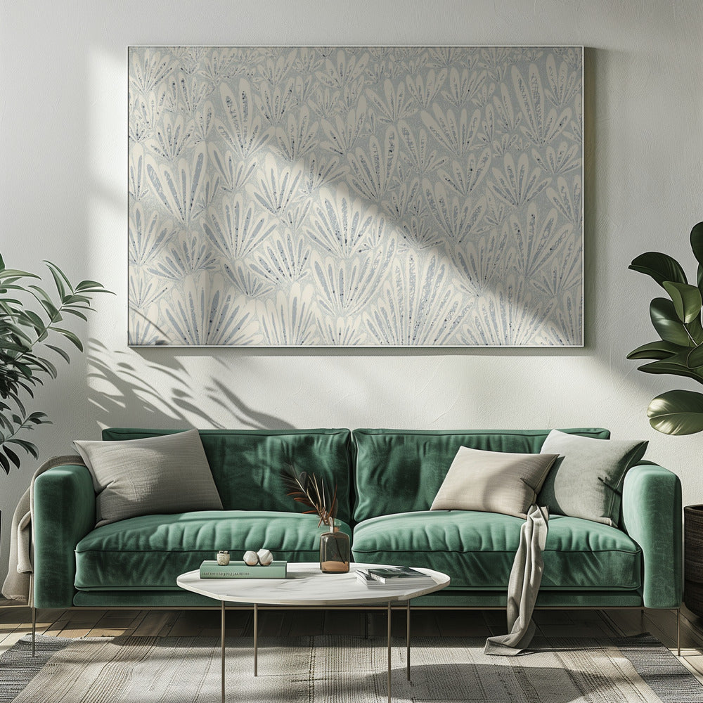 calming essentials meadow chalky blue | Canvas