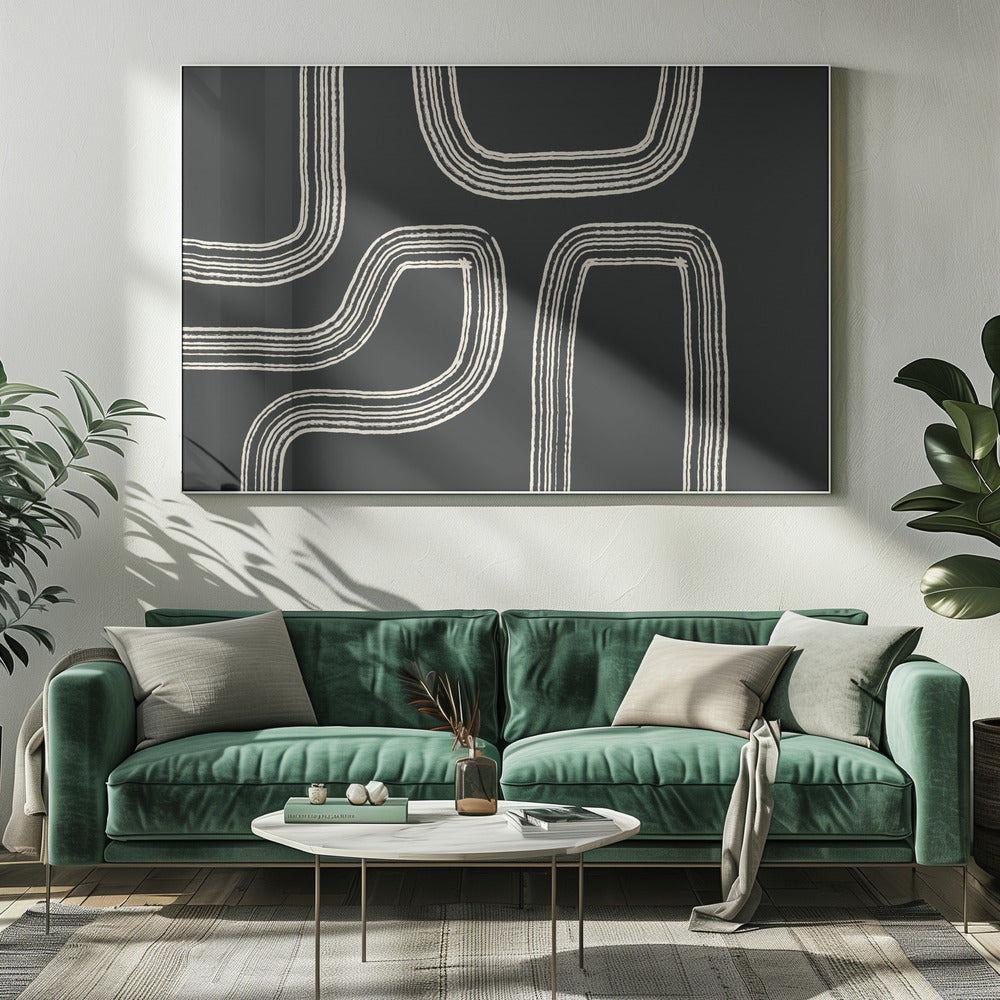 Curved Pathways | Canvas