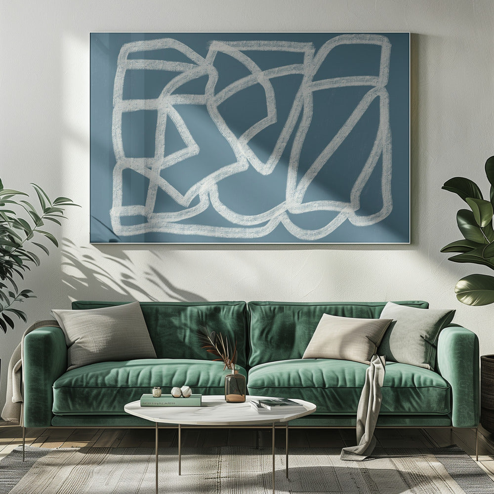 Blue abstract | Canvas