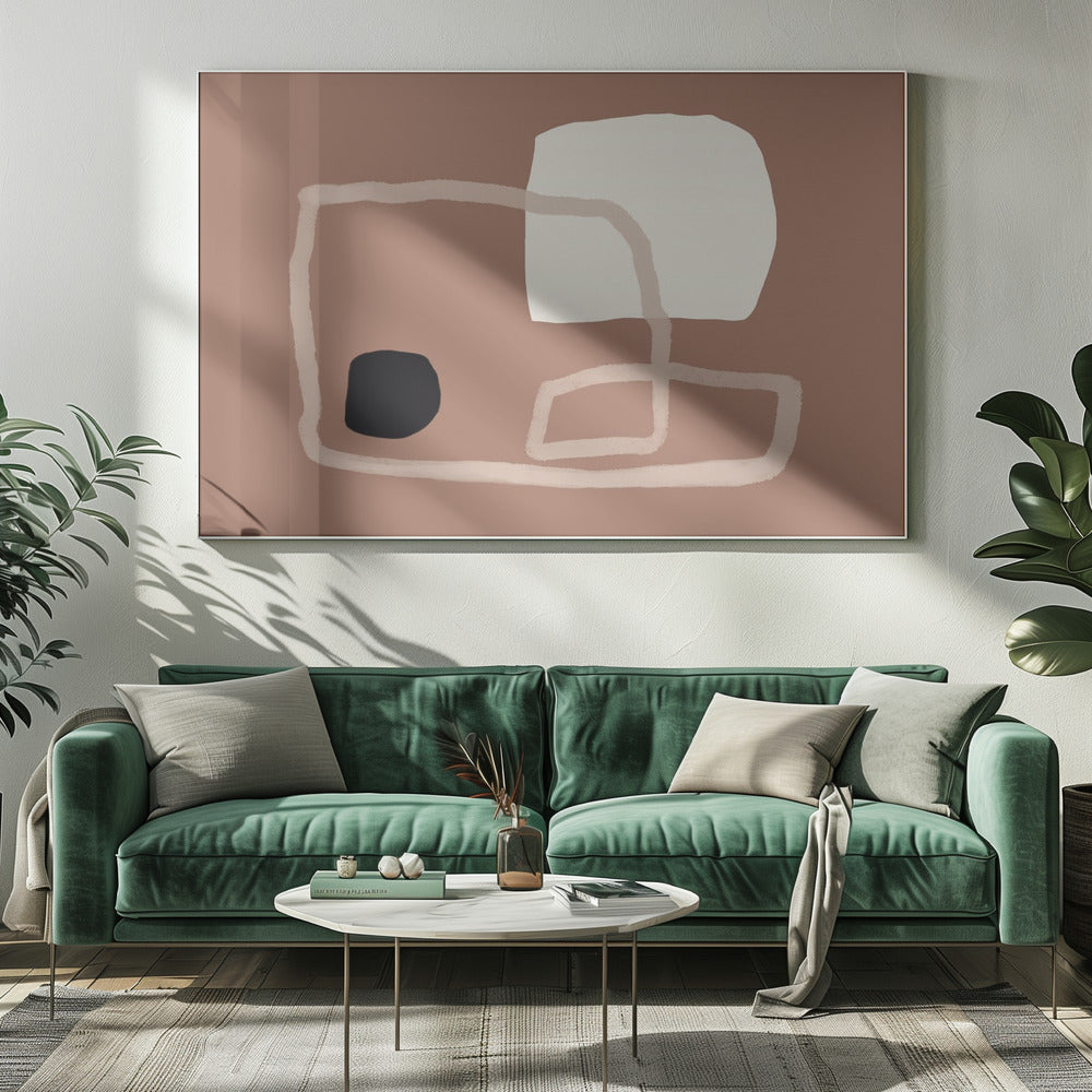 Wandering Shapes | Canvas