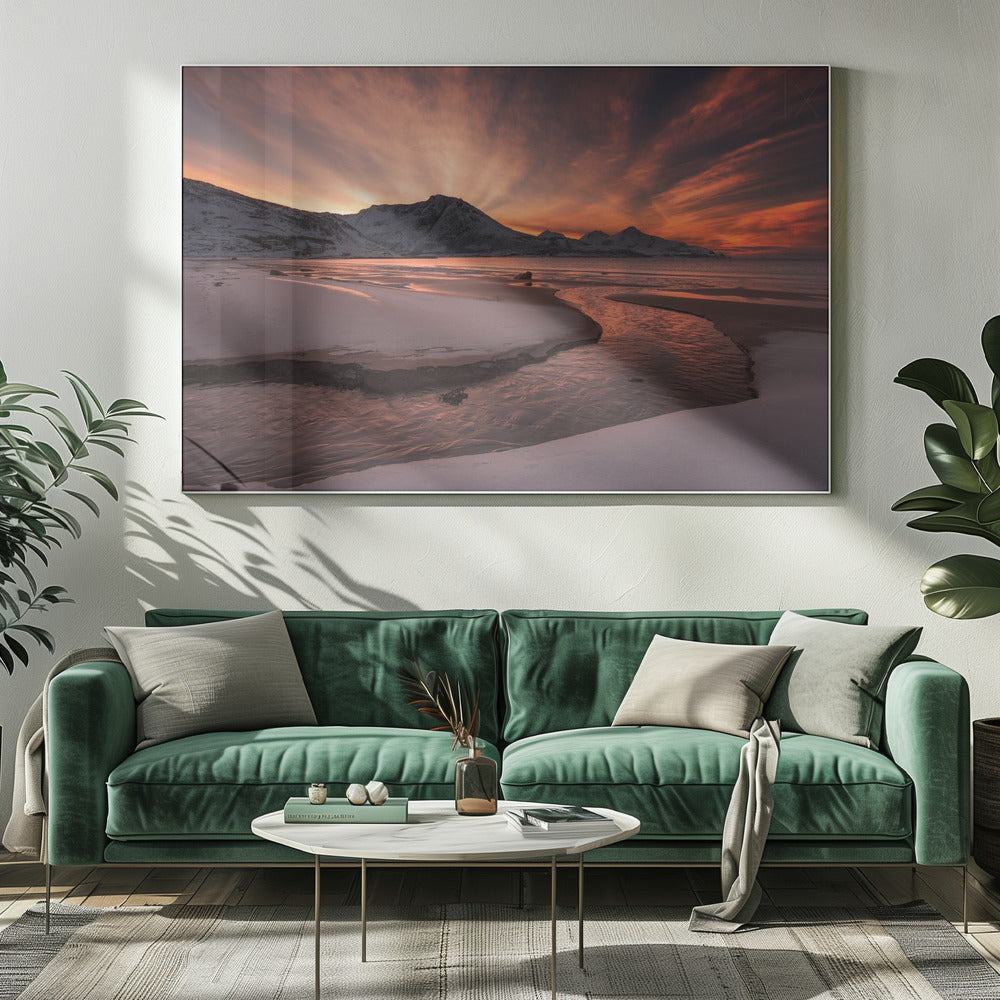 Golden Sunset | Canvas
