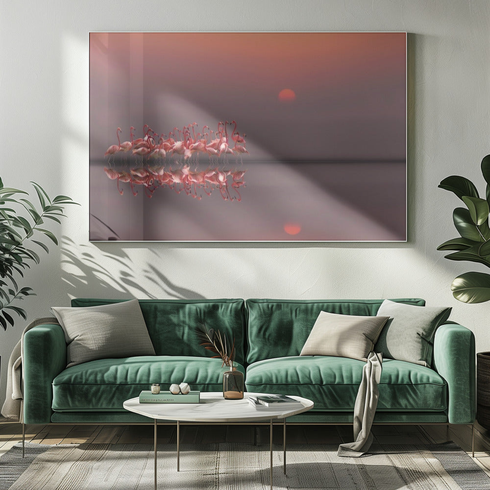 purple sunset | Canvas