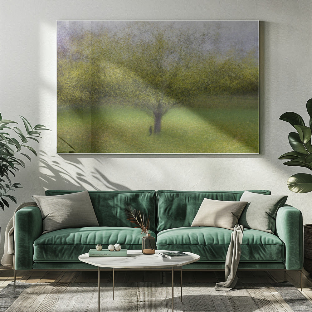 The Cat by the Tree | Canvas