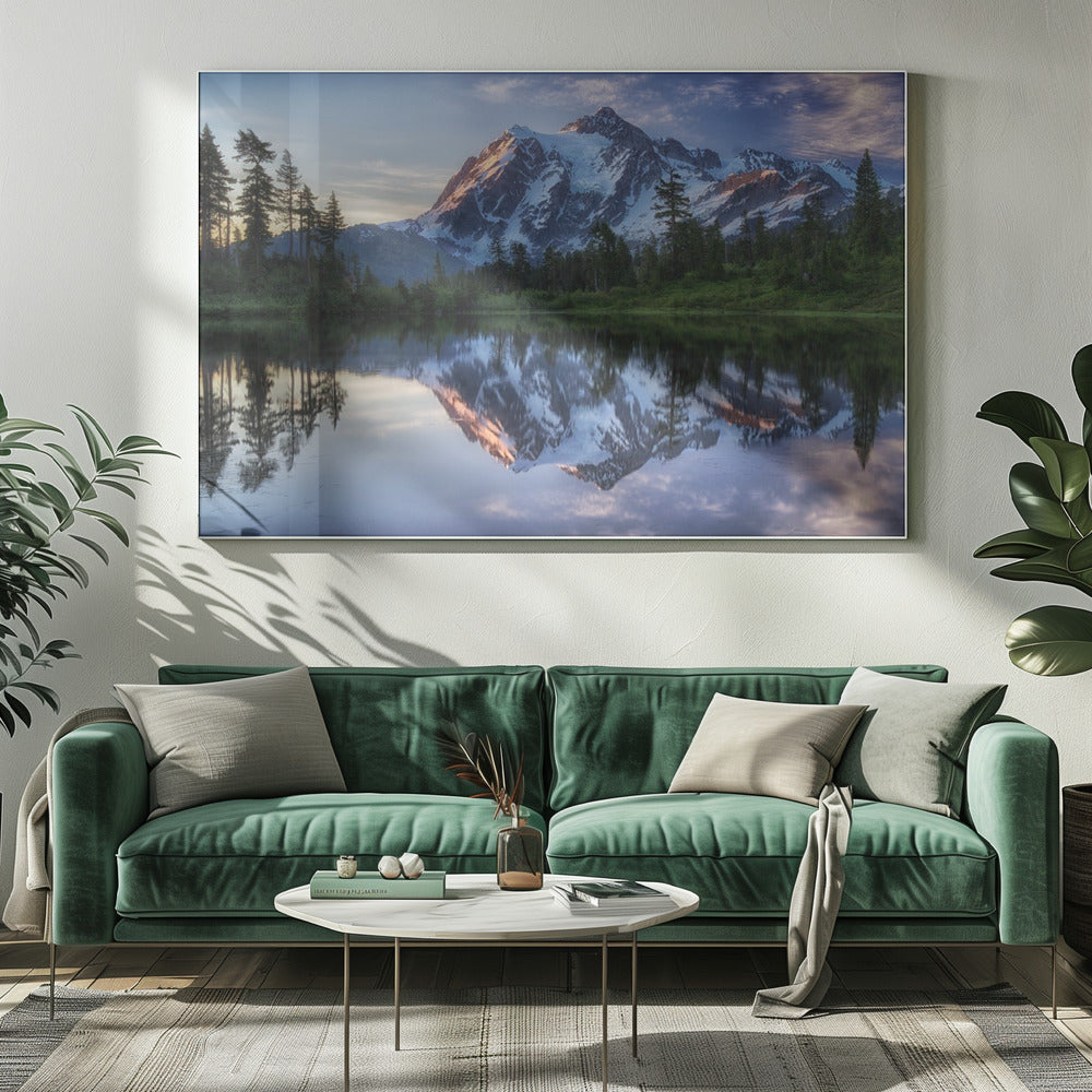 Sunrise on Mount Shuksan | Canvas