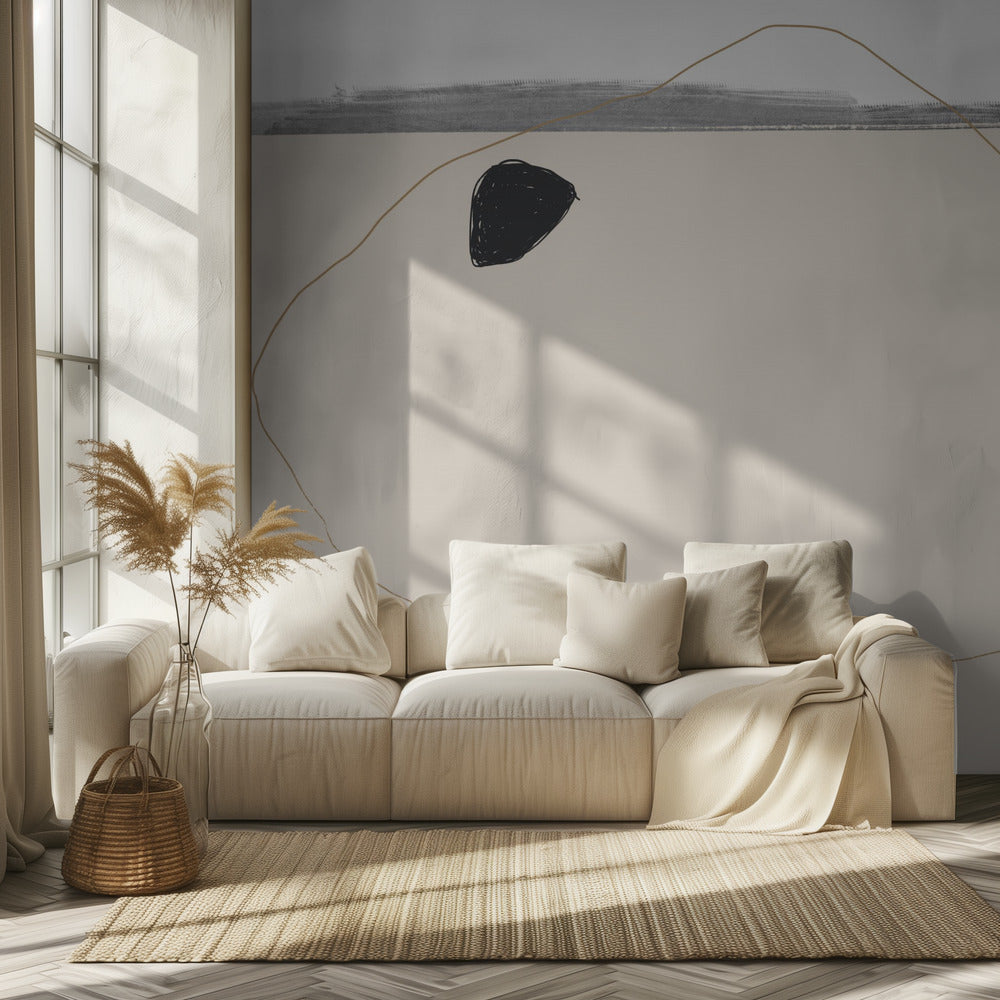 Muted Color Palette With Organic Shapes | Wallpaper