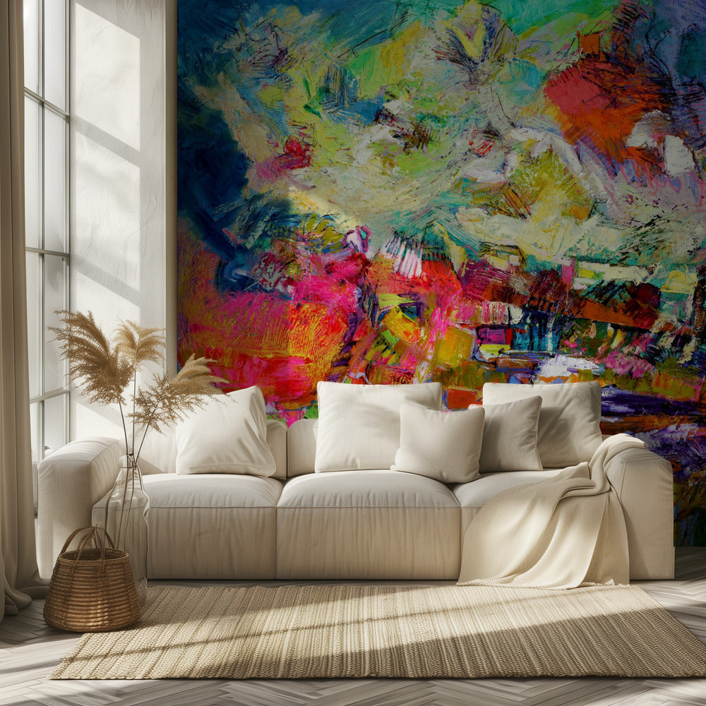 Expressionist Abstract | Wallpaper