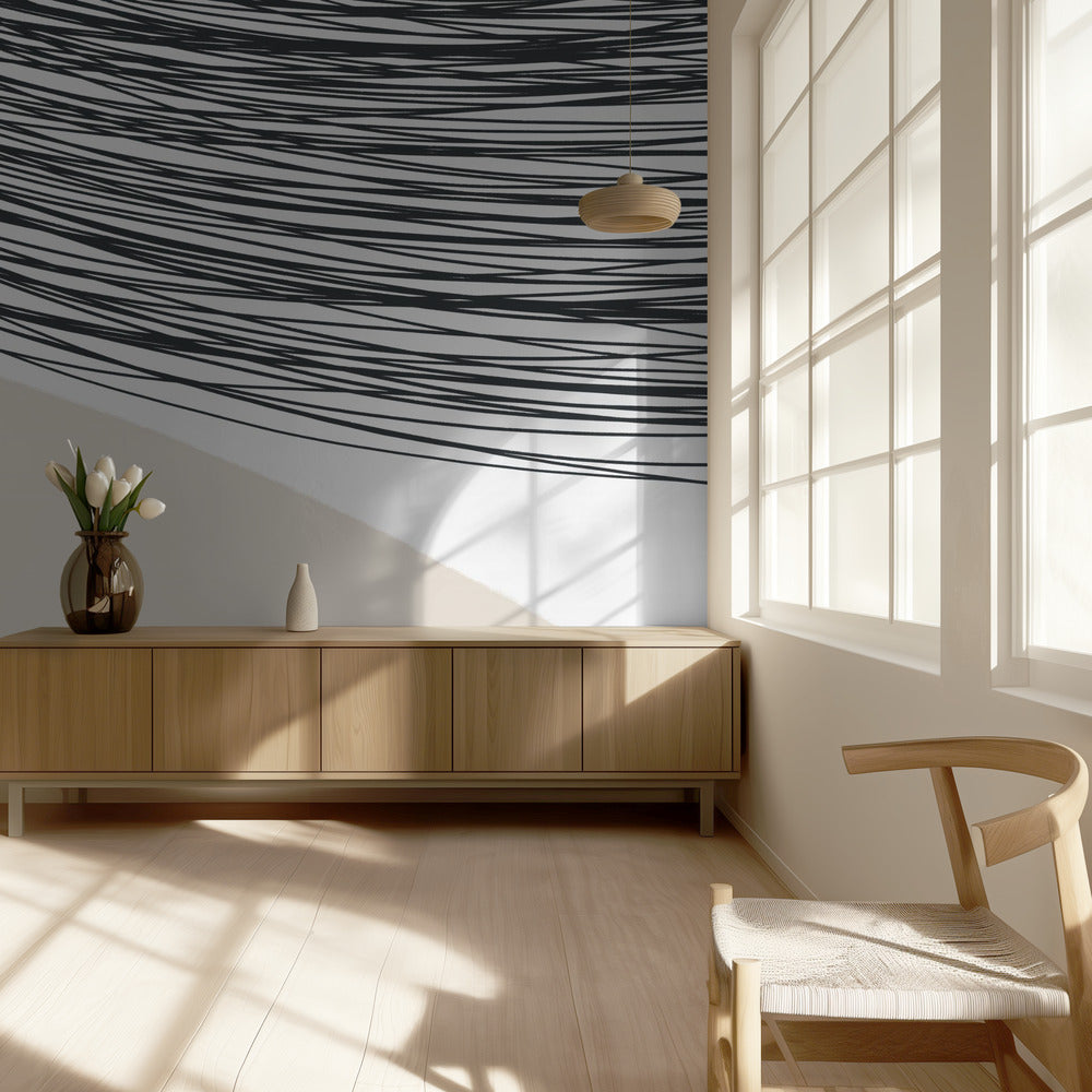 Curved Lines Harmony | Wallpaper