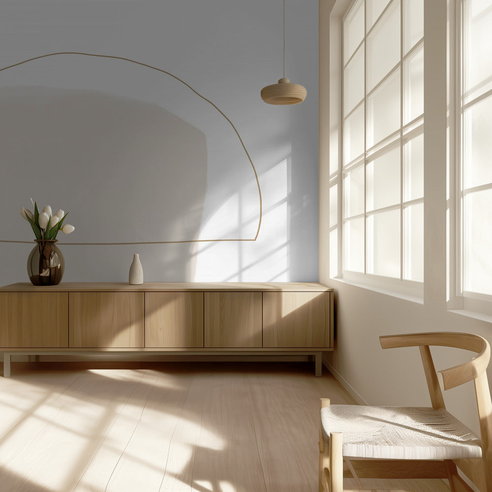 Curved Simplicity | Wallpaper