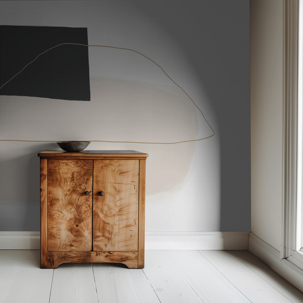 Geometric Shapes and Muted Tones | Wallpaper