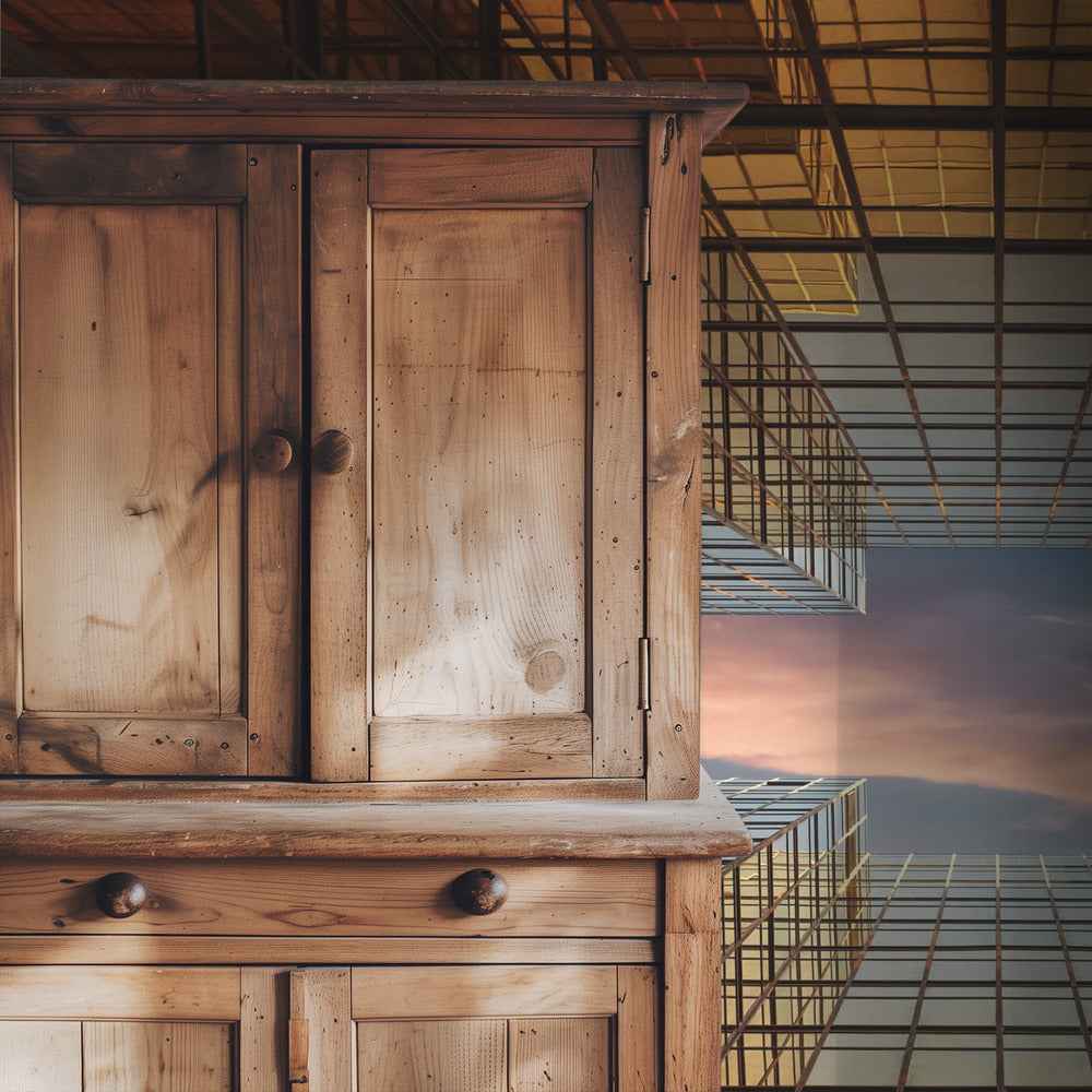 Golden Mirrors | Wallpaper