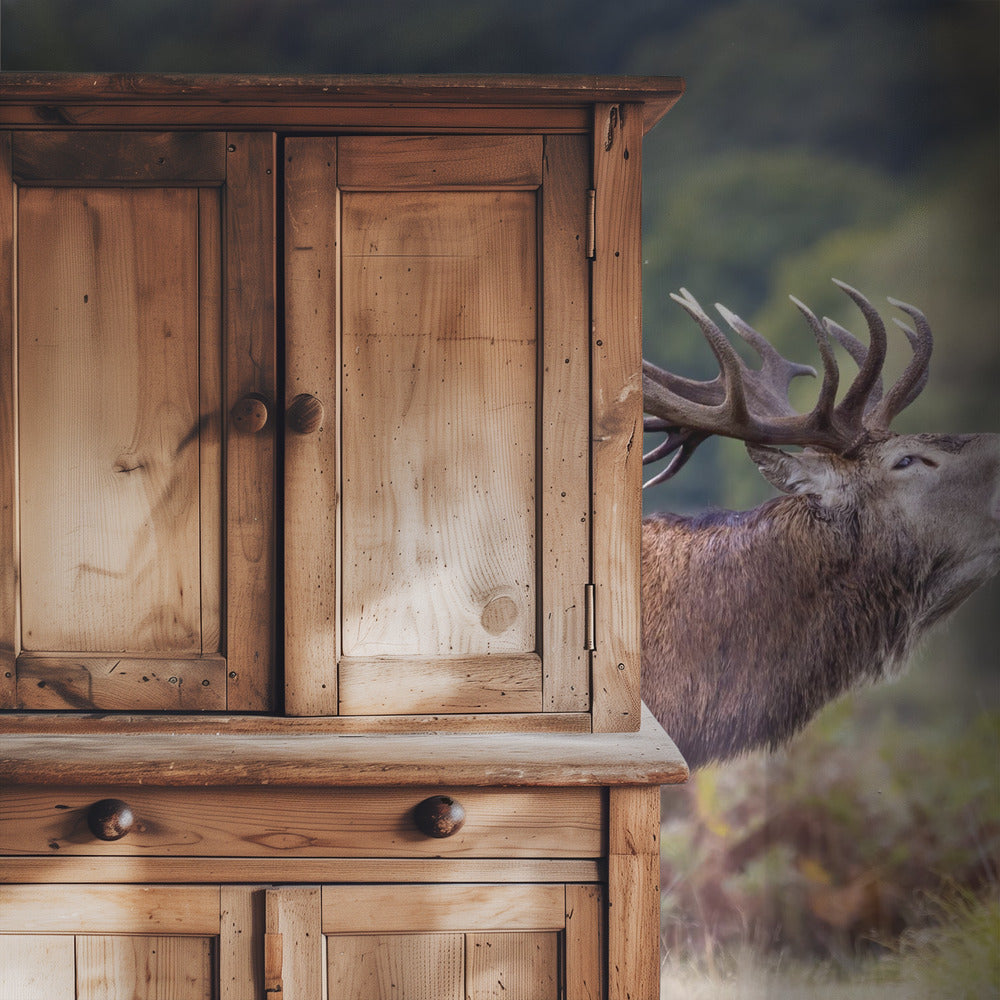 The scream of the deer | Wallpaper