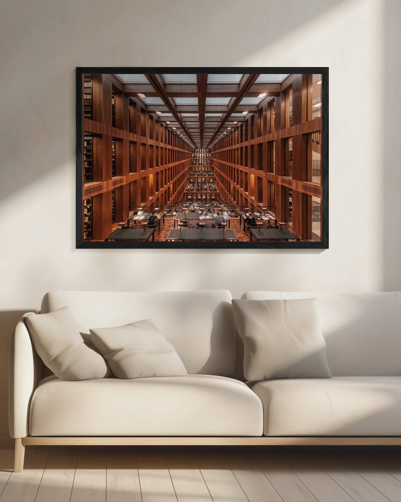 Library in Berlin. | Canvas