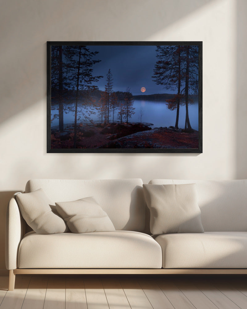 Red Moon | Canvas