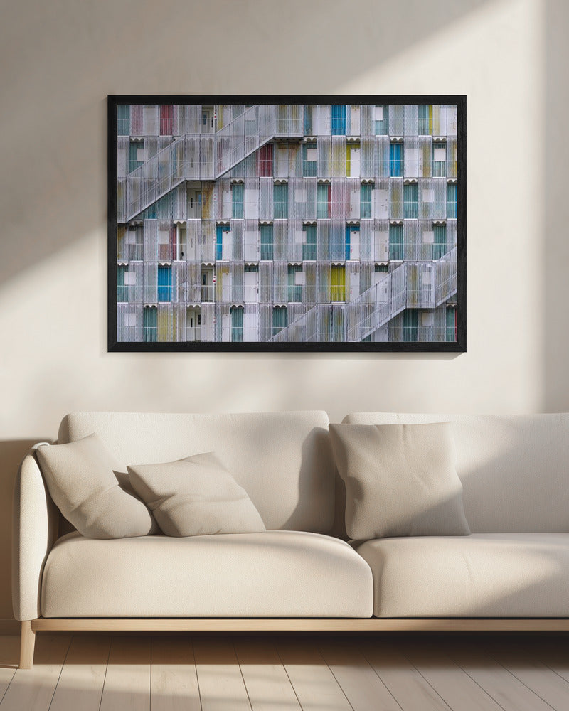 Pastel Color Doors | Canvas