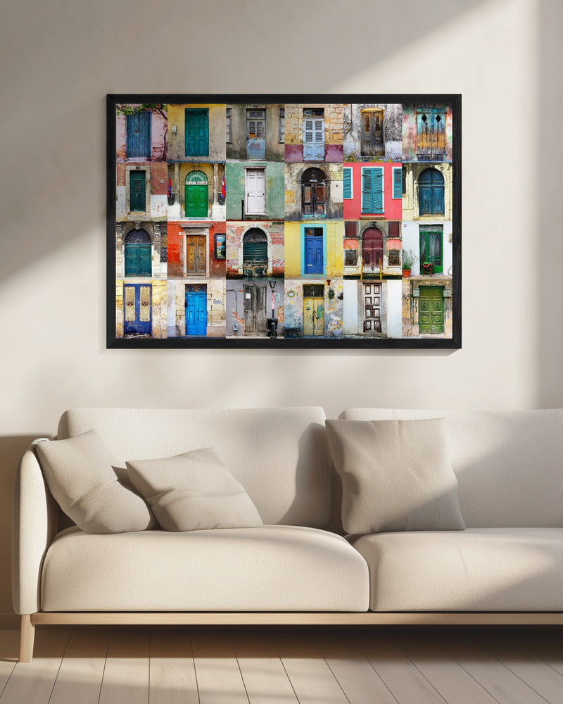 Twenty Four Doors | Canvas