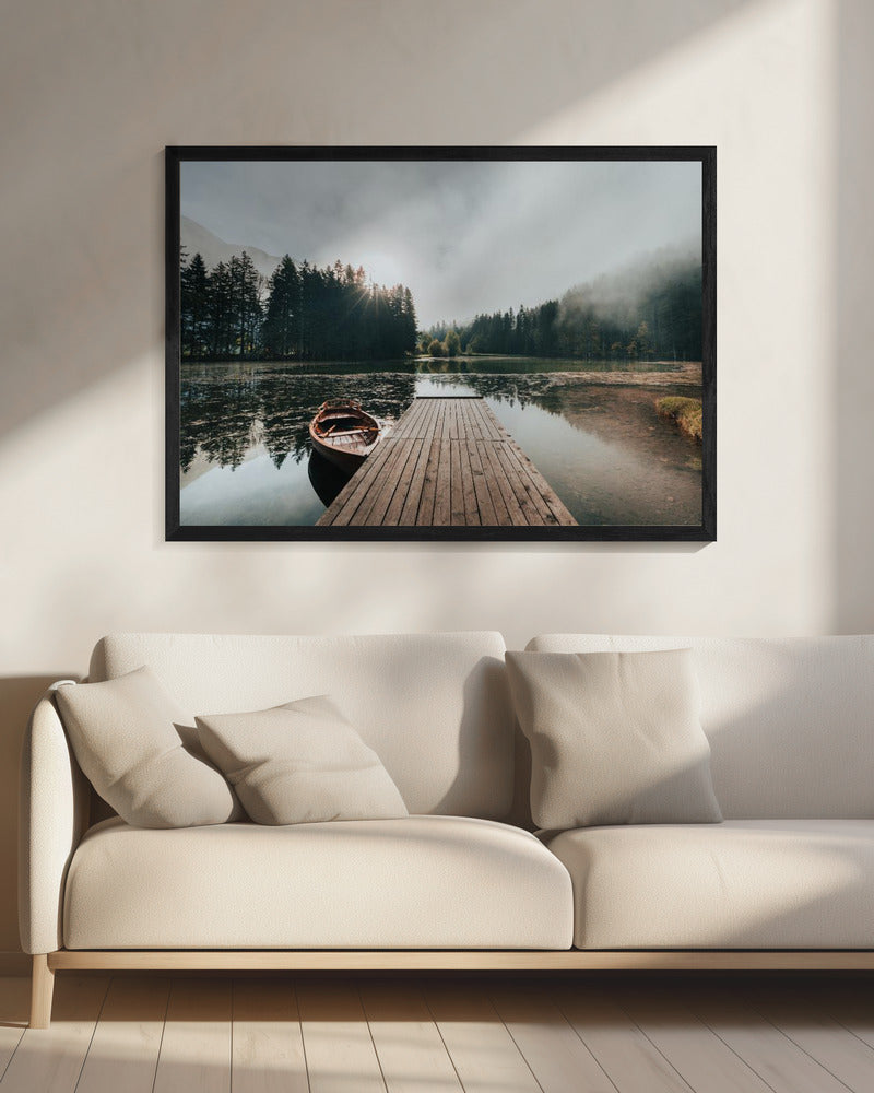 Foggy morning | Canvas