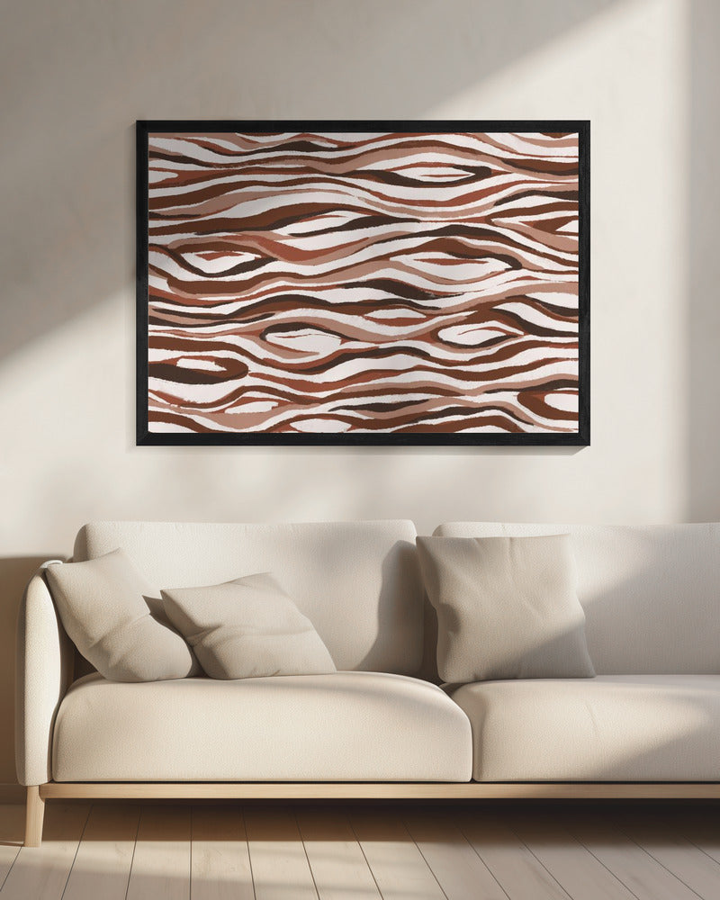 Earthy Waves | Canvas