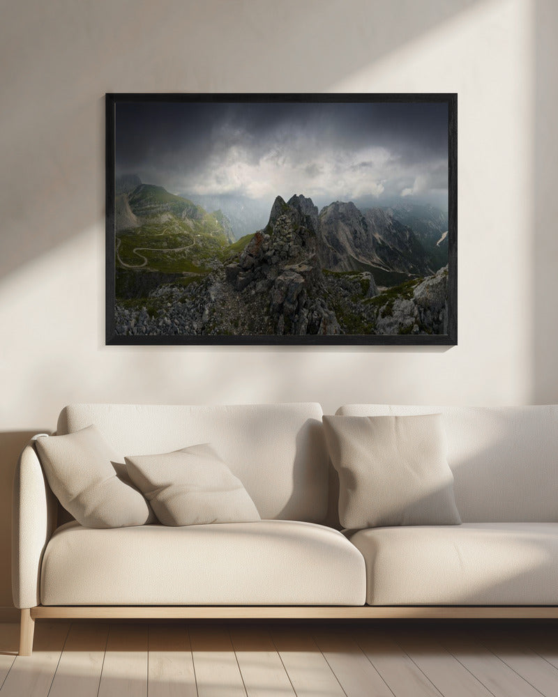 Bizarre Mountain Panorama | Canvas
