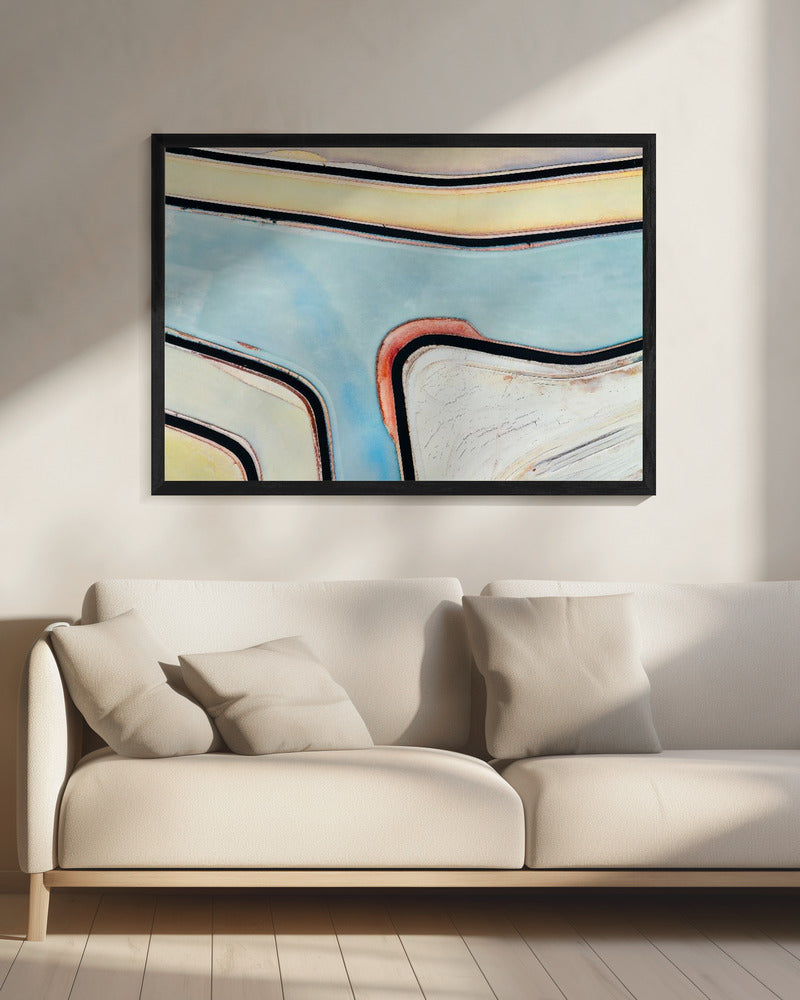 Lithium salt pool abstract | Canvas