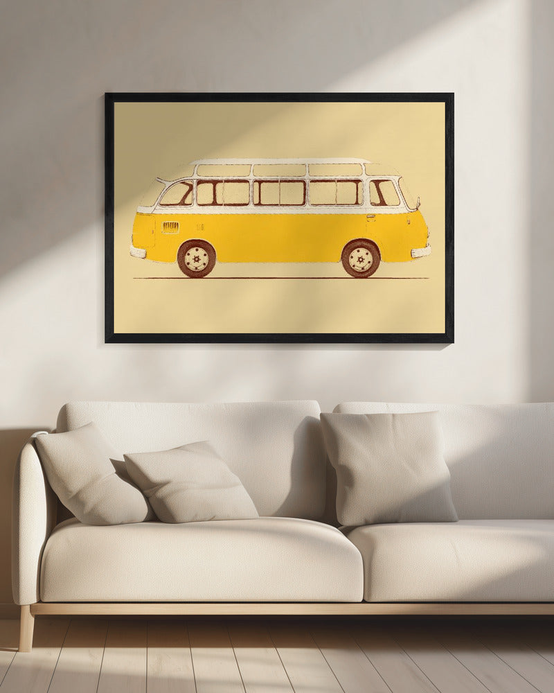Yellow Van | Canvas