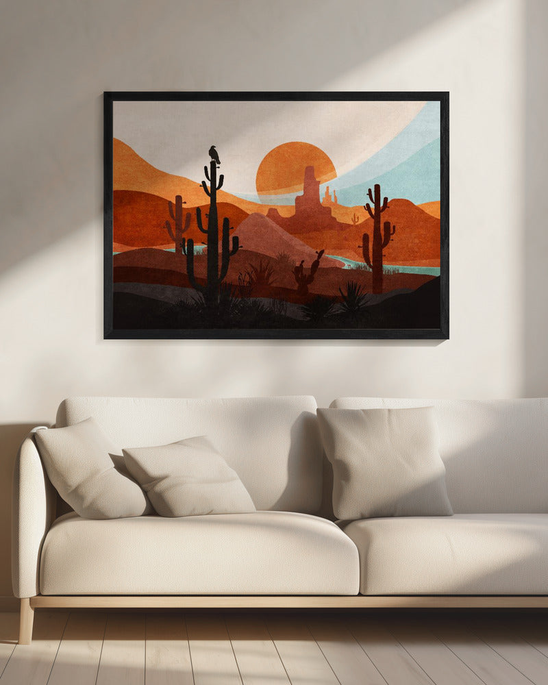 Desert Solitude | Canvas